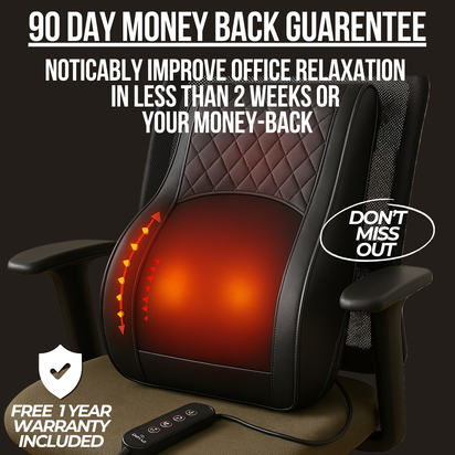 SPINE-EASE®: OFFICE CHAIR BACK MASSAGER