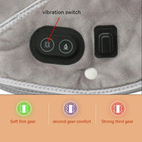 Electric Heating Neck Shoulder Vibration Massager Cervical Vertebra Arthritis Relief Infrared Therapy Neck Back Heated Relax Pad