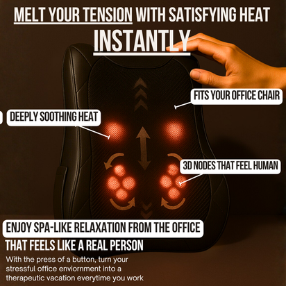 SPINE-EASE®: OFFICE CHAIR BACK MASSAGER