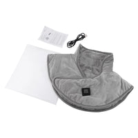 Electric Heating Shoulder Neck Pad Massager Three Gear Hot Compress Cervical Shawl Warmer USB for Shoulder Neck Back Relax Brace