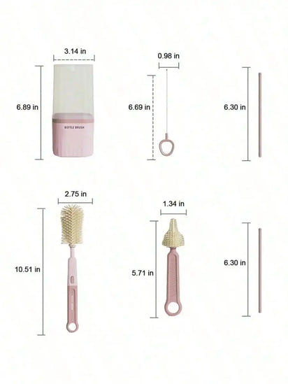 Precision 3-Piece Bottle Cleaning System