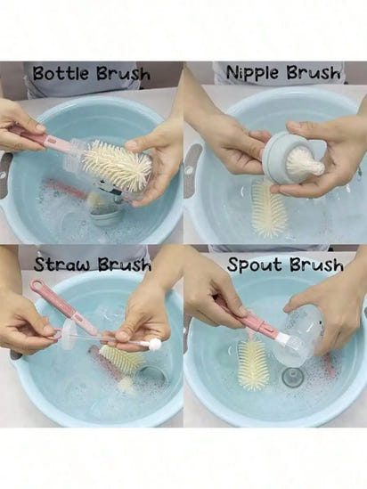 Precision 3-Piece Bottle Cleaning System