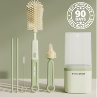 Momee®: Fast Sanitizing Bottle Brush Kit